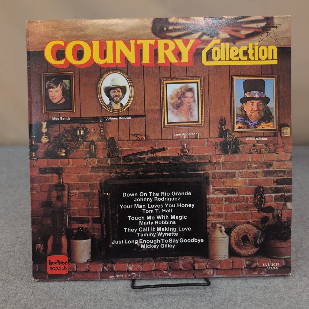Country Collection Various Artists Vinyl LP Willie Nelson Tammy Wynette TA3 2025 - Picture 1 of 6